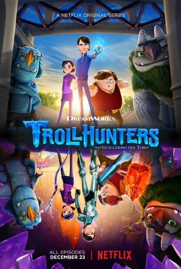 Охотники на троллей - постер сериала